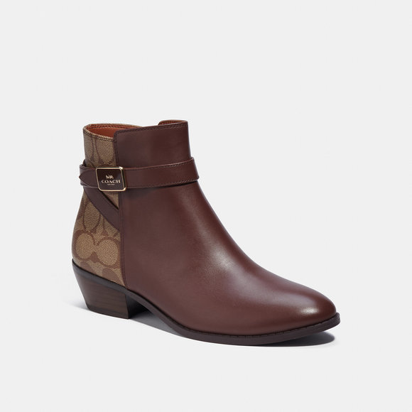 NWT Coach Outlet Dean Bootie - Picture 1 of 6